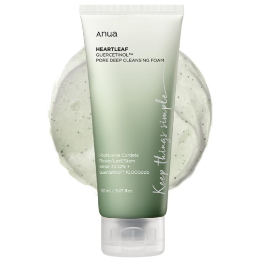 ANUA Heartleaf Quercetinol Pore Deep Cleansing Foam-150ml